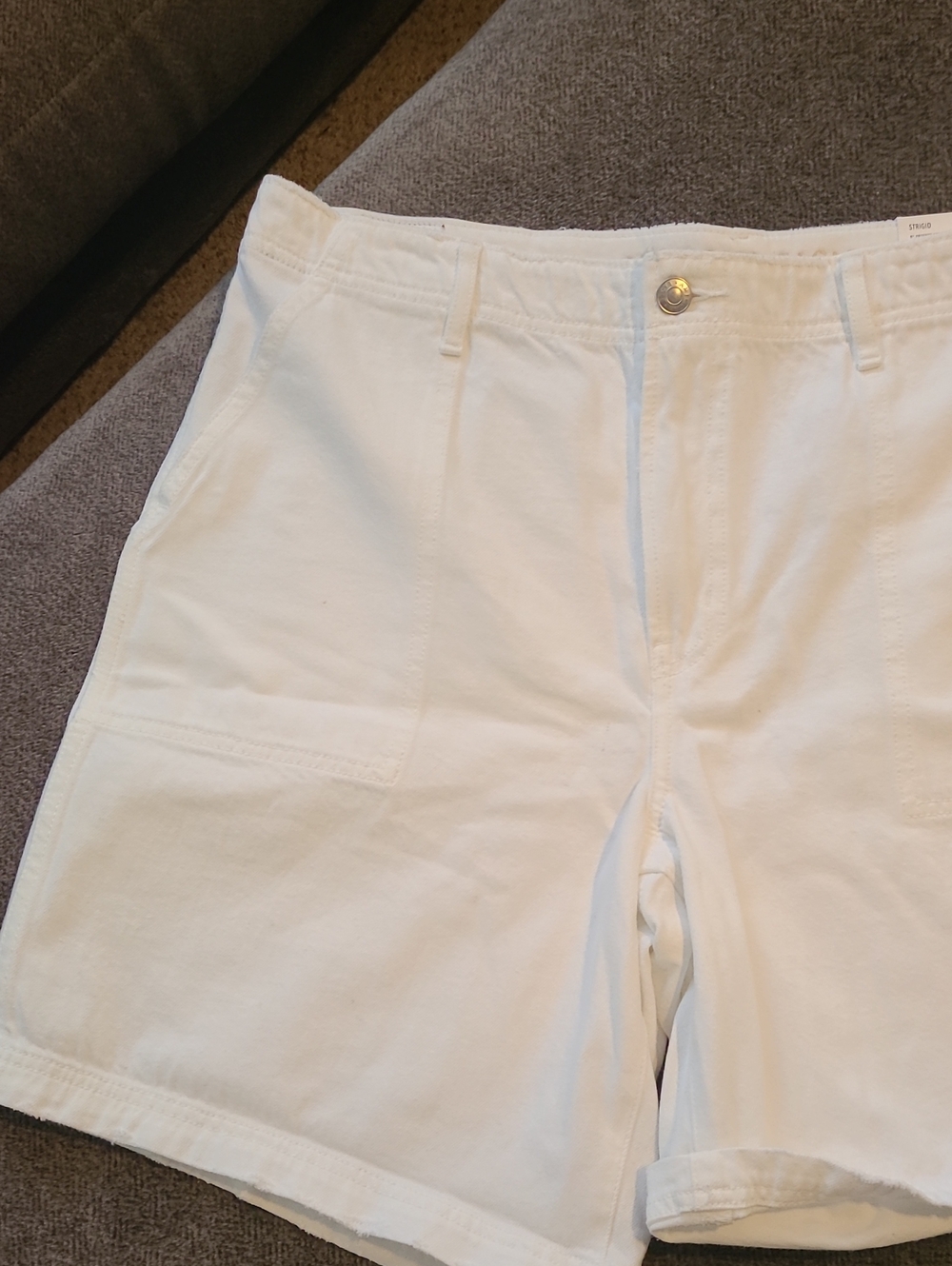 Womens American Eagle White Casual Shorts - Picture 3 of 4